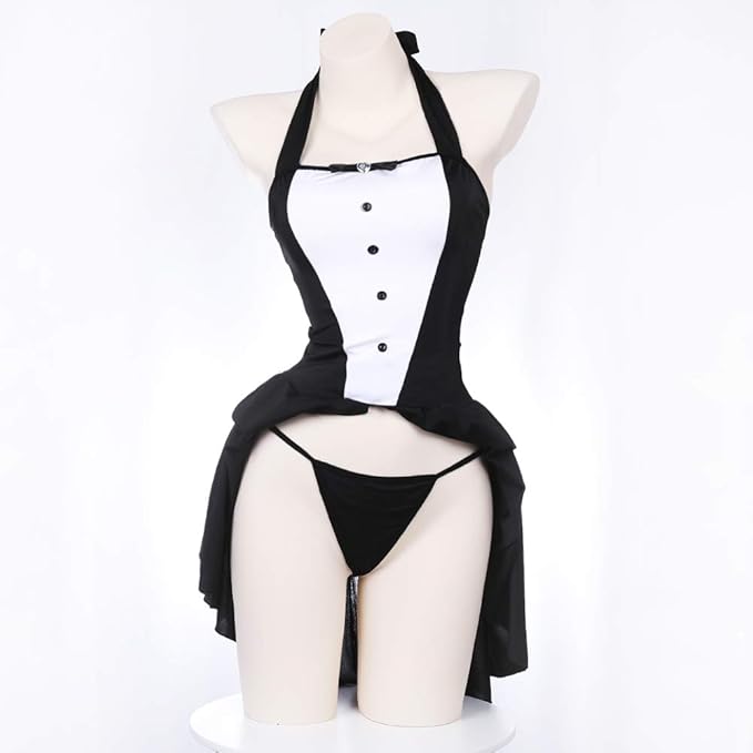 [SENMHS] バニーガール コスプレセクシー うさぎ コスチューム レオタード 仮装 ハイレグ 大胆 ランジェリー うさ耳 カチューシャ パーティー クリスマス イベント ハロウィン 撮影 (黒長さ バニー)