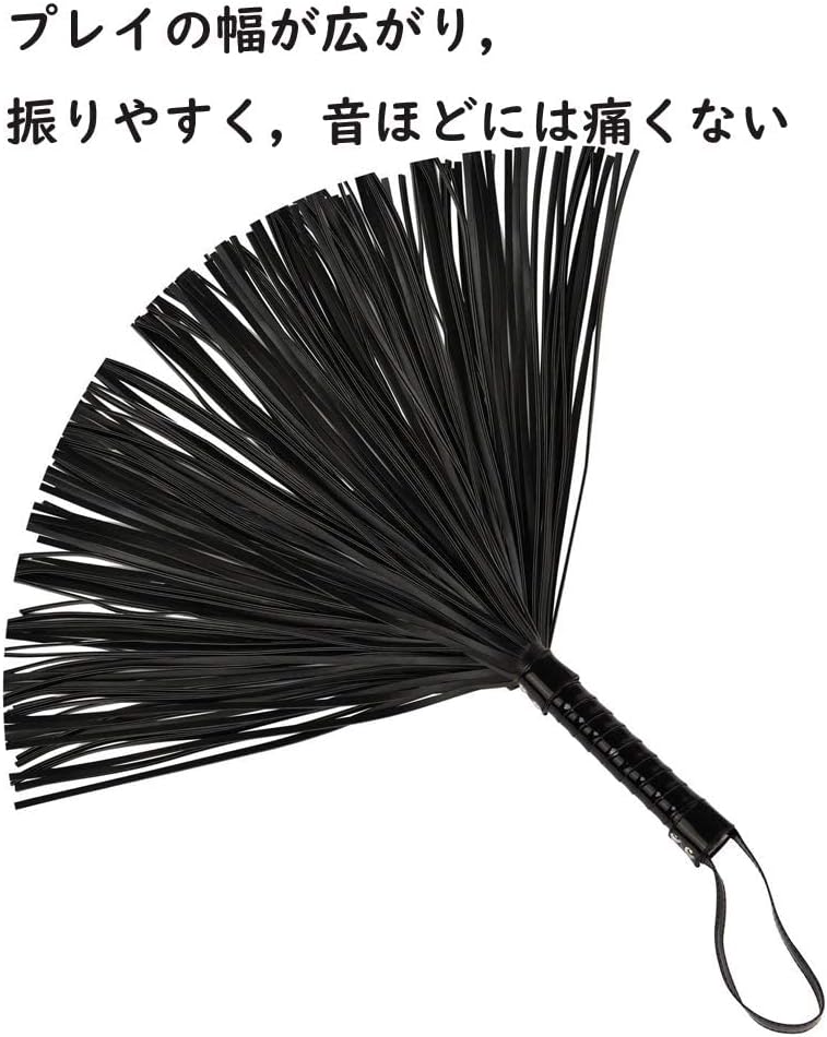 smグッズ バラ 鞭 ムチ 叩き お仕置きコスプレ道具 激感 調教 音のわりに痛くない 鞭穂 初心者 SMプレイの定番 乗馬鞭 ムチスパンキング  [アダルト]