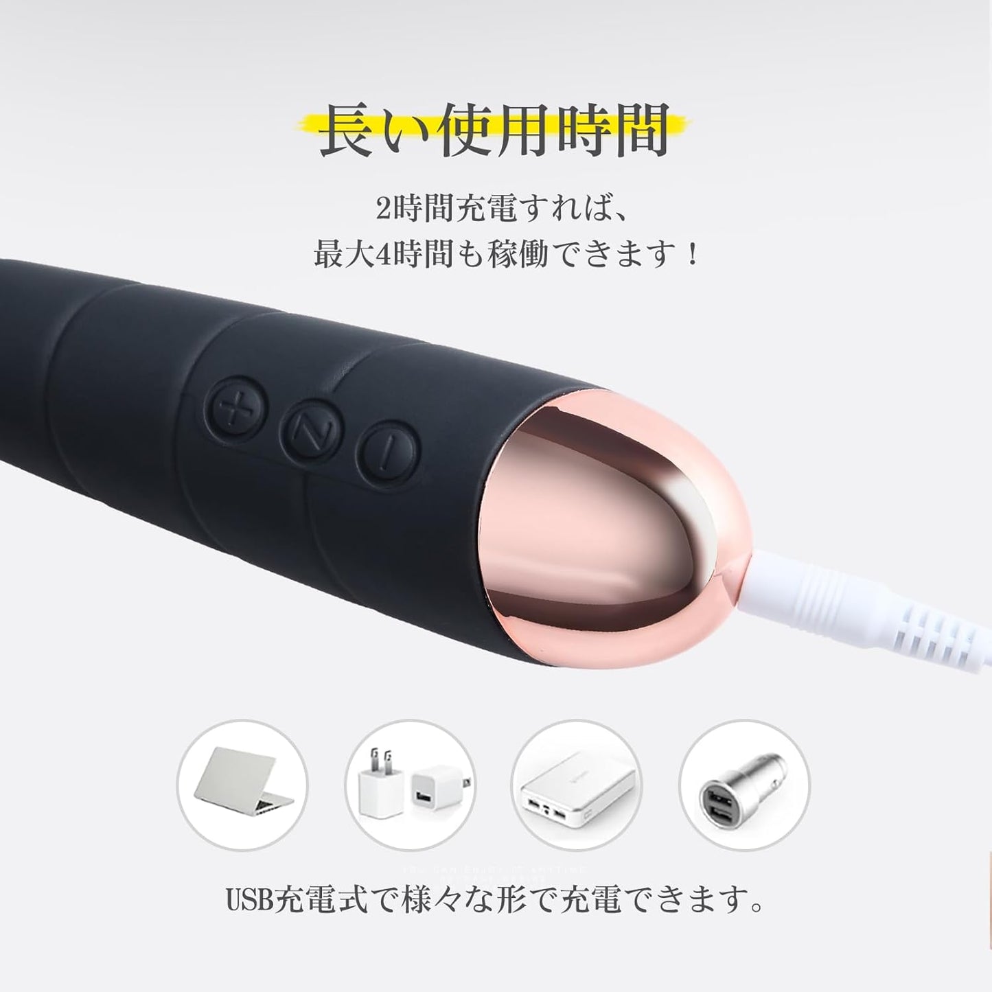 ZEMALIA RITA ローター バイブ 女性用 即中イキ 人気バイブレーター スティック型 ローター 電マ 強力 25種振動 潮吹き Ｇスポット 乳首開発 クリ責め 外イキ 静音 防水 大人のおもちゃ (黒色)  [アダルト]