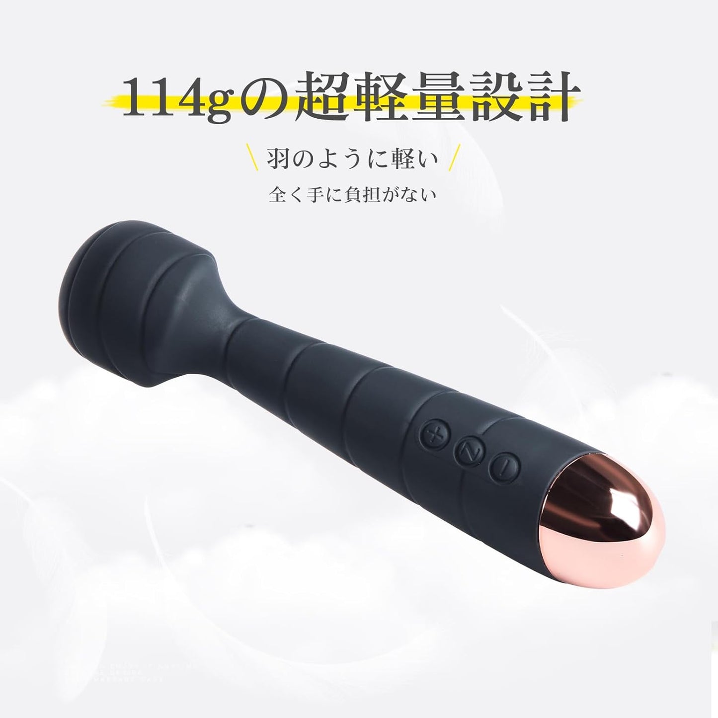 ZEMALIA RITA ローター バイブ 女性用 即中イキ 人気バイブレーター スティック型 ローター 電マ 強力 25種振動 潮吹き Ｇスポット 乳首開発 クリ責め 外イキ 静音 防水 大人のおもちゃ (黒色)  [アダルト]