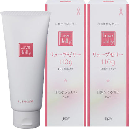 ジェクス【潤滑ゼリー売上No1ブランド】リューブゼリーうるおい 110g 潤滑ゼリー 女性用潤滑剤 自然なうるおい 殺菌処理済