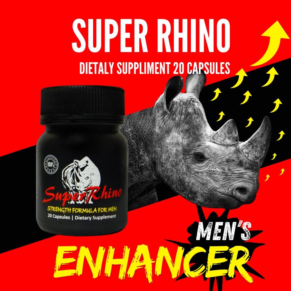 SUPER RHINO スーパーライノ カプセル 海外直送品 ブランド: ノーブランド品