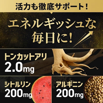 葉酸 サプリ 男性用 マカ シトルリン アルギニン 亜鉛 トンカットアリ プレパパの妊活サポート