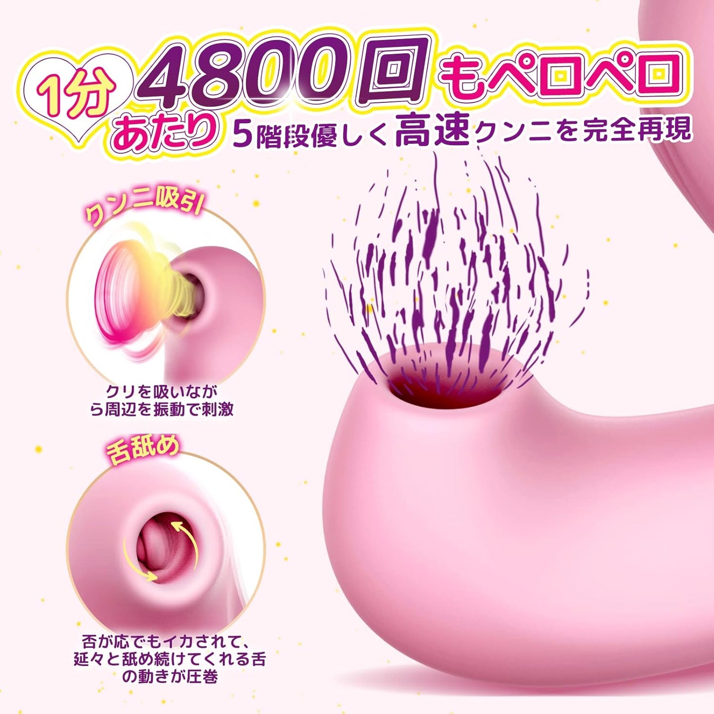 【人気AV女優も絶賛】 バイブ 吸うやつ 吸引 遠隔【超高速ベロクリバイブレーター クンニ体験再現4点攻め潮吹き】【 遠距離スマホン&アプリ操作✕通話&ビデオ操作✕強力舌舐め✕10式振動✕5式連打✕5式吸引】電マ ローター クリ＆Gスポット＆ポルチオ同時刺激 乳首開発 アナルバイブ 前戯神器 Gスポット直撃 バイブ 女性用 中いき 即中イキ バイブレーター シリコン製 防水静音 磁気充電式 大人のおもちゃ 男女兼用 日本語説明書付き アダルトグッズ Locaku  [アダルト]
