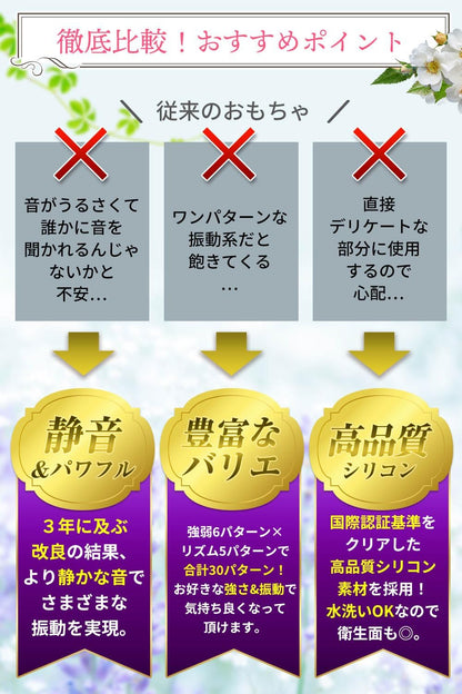 現役AV女優も絶賛】 バイブ 女性用 電動バイブ 強力 中いき 電マ クリトリス 潮吹き 静音 ピストン 初心者 防水 ローター スティック ディルド ゲイシャボール (黒)  [アダルト]