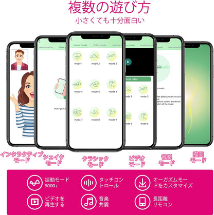 ローター 女性用 静か 遠隔ローター ピンクローター - 膣トレ 小さい 日本女性向け 静音 遠隔操作 遠隔 APPリモコンバイブ グローバルリモート可能 強力 バイブ ローター リモコンバイブ セルフプレジャー 女性向け USB 充電式 電マ 潮吹き 人気 小型 オナ○ー 大人用おもちゃ グッズアダルト 女性 セックス グッズ 強力振動 Rakotoset adult goods women vibrator toys 日本語説明書付き  [アダルト]