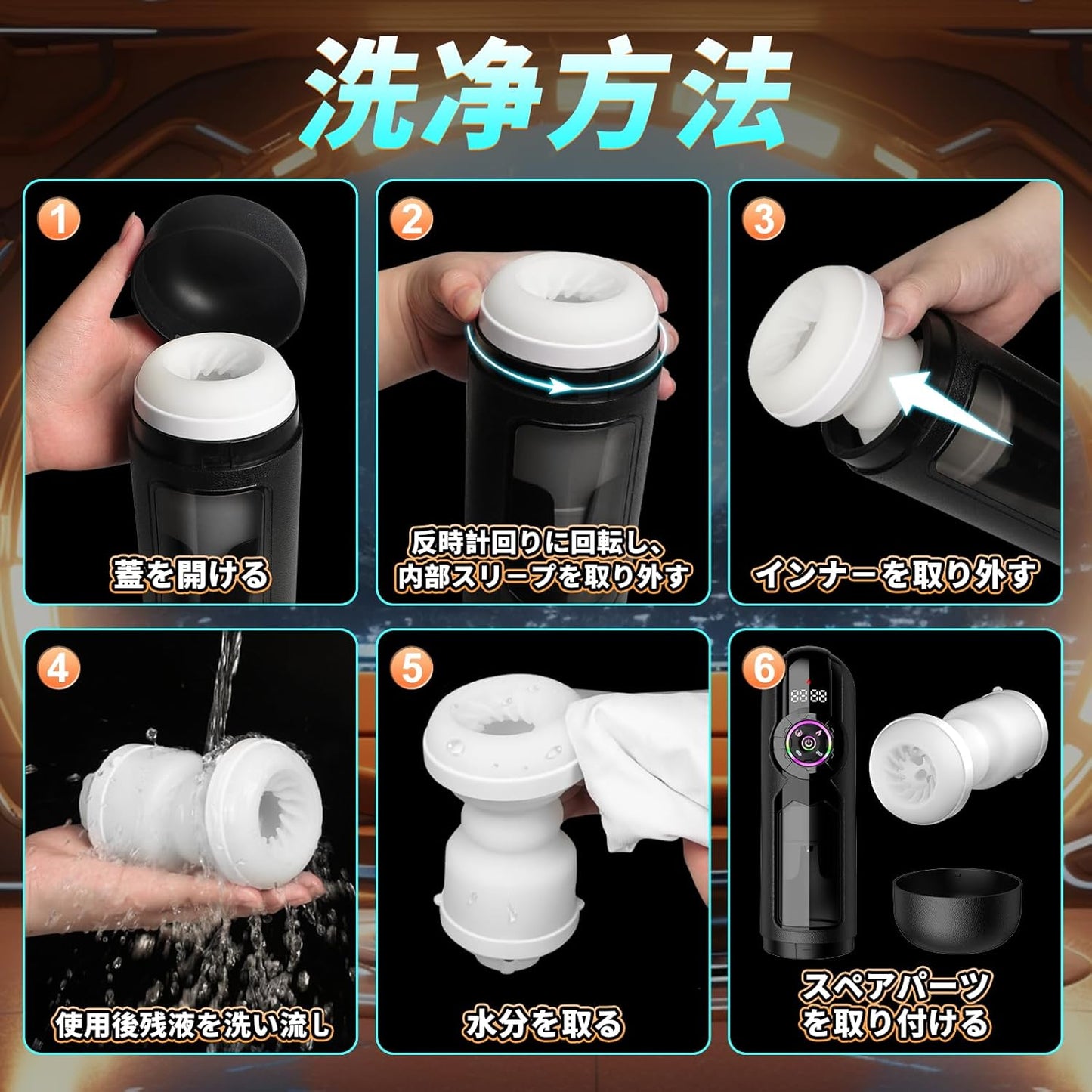 【2026完全装備男性用】28 in1機能搭載★次世代多機能オナホール電動オナホール 電動オナホ テンシラバー オナホ 【9種ピストン+9種激震+9種吸引+完全防水42℃加温機能 亀頭責め+アプリ機能付き+遠隔操作 】アプリ男性フェラ 電動オナホール 深喉締め 超強刺激 超長肉厚ホール イケるパワ 静音 男性用 (BLACK MANBA PRO) (ブラック)