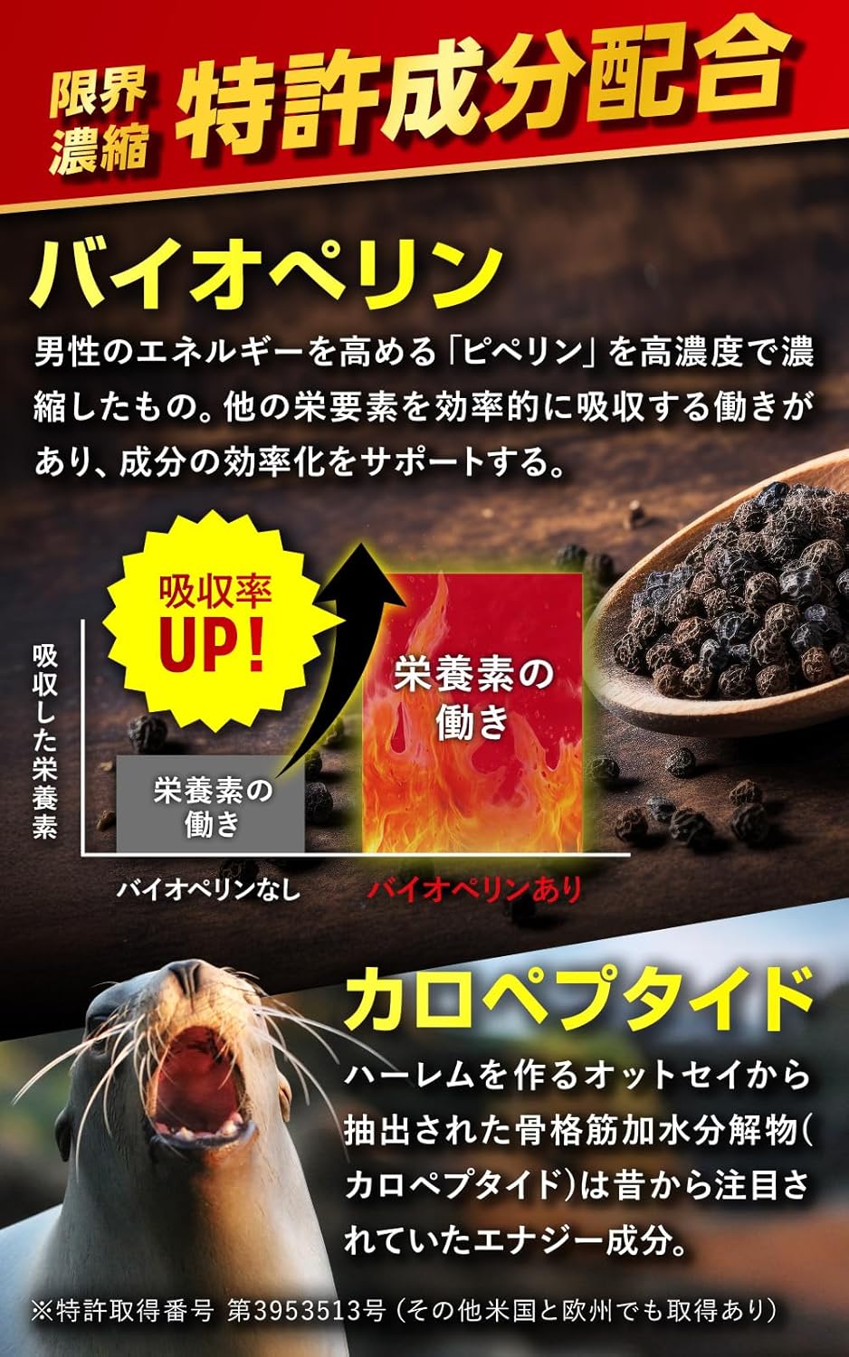 【医師・薬剤師監修】シリアス 蜂の子 マカ 亜鉛15mg配合 シトルリン アルギニン 厳選成分配合 サプリ 国内生産 crious 30錠入り【蜂の子配合】