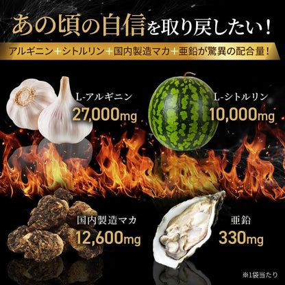 【メンズクリニック医師監修】いざという時！iZAPUMP（イザパンプ）3冠受賞 医療関係者がオススメする最新男性サプリ 栄養機能食品 GMP認定工場製造 亜鉛 シトルリン アルギニン 国内製造マカ 日本製 30日分