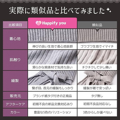 [Happify you] 童貞をころすニット 童貞を殺すセーター コスプレ セクシー エッチ フリーサイズ ニットワンピース ランジェリー コスチューム ワンピース タートルネック おもしろグッズ 彼女 プレゼント